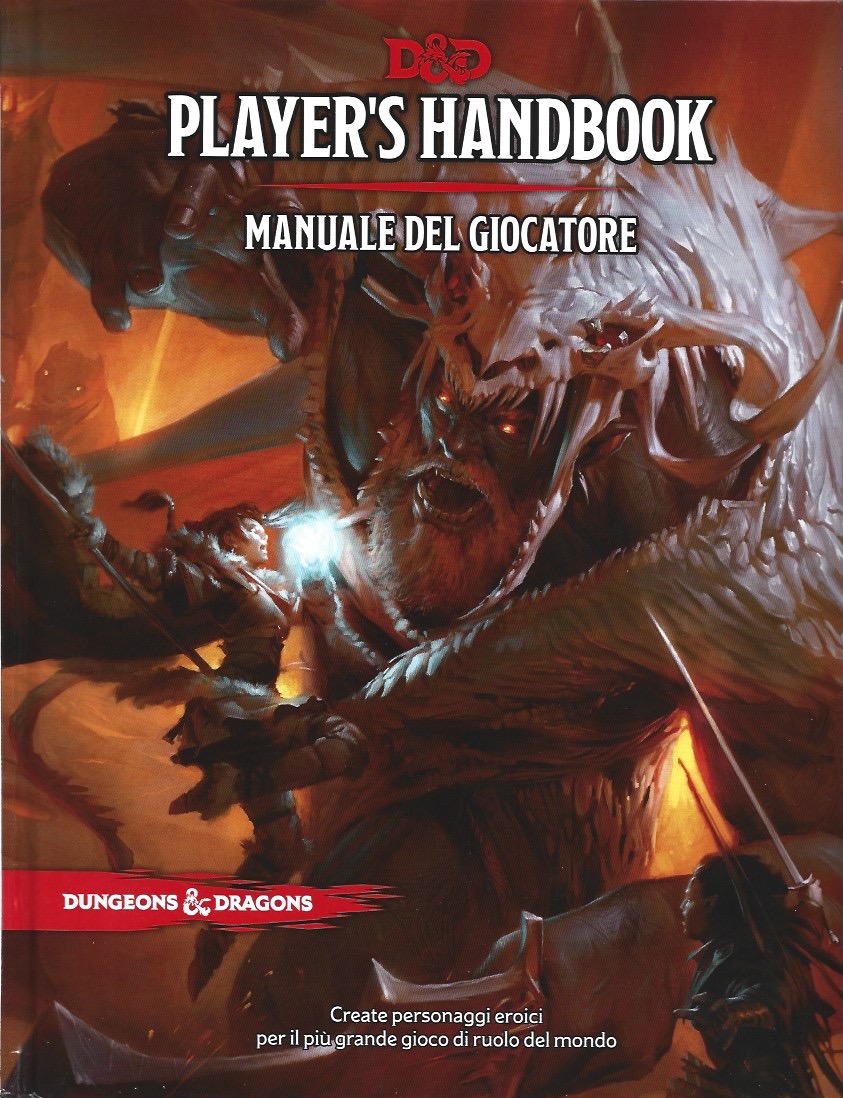 GDR – Dungeon & Dragons 5.0 Manuale del Giocatore – nuova edizione –  Galactus
